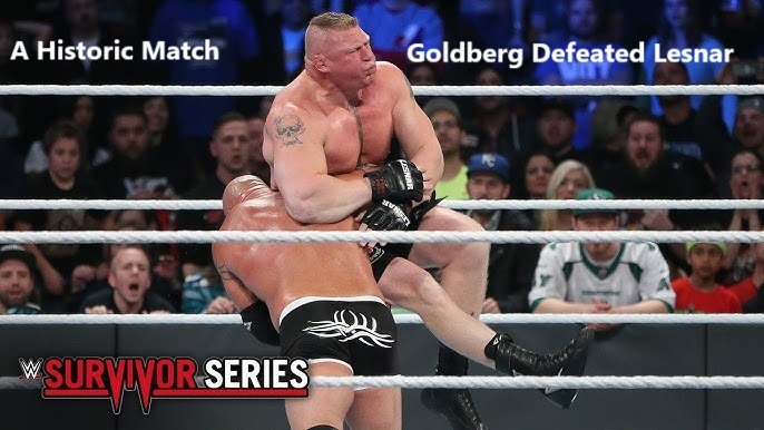 Brock Lesnar vs Goldberg Survivor Series 2016