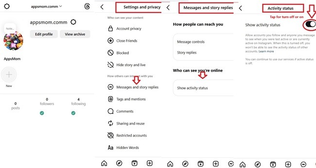 How to Turn Off Active Status on Instagram