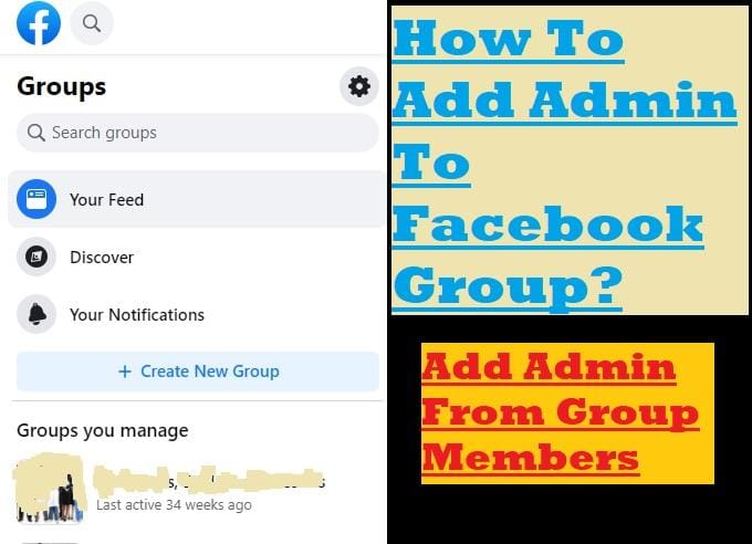 How To Add Admin To Facebook Group