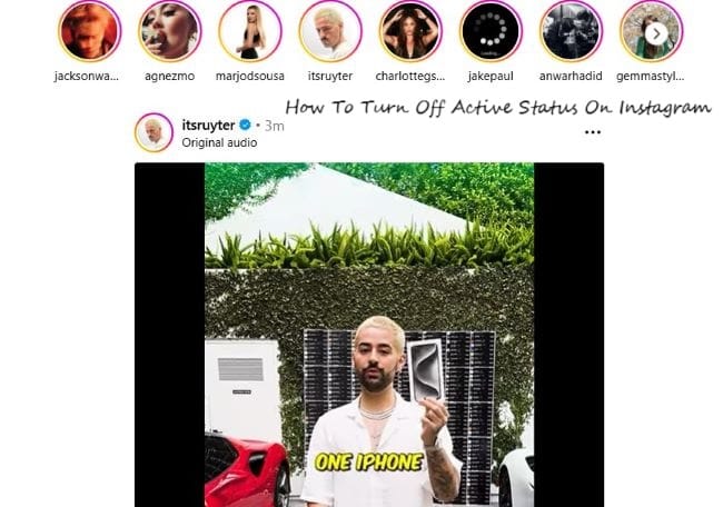 How To Turn Off Active Status on Instagram